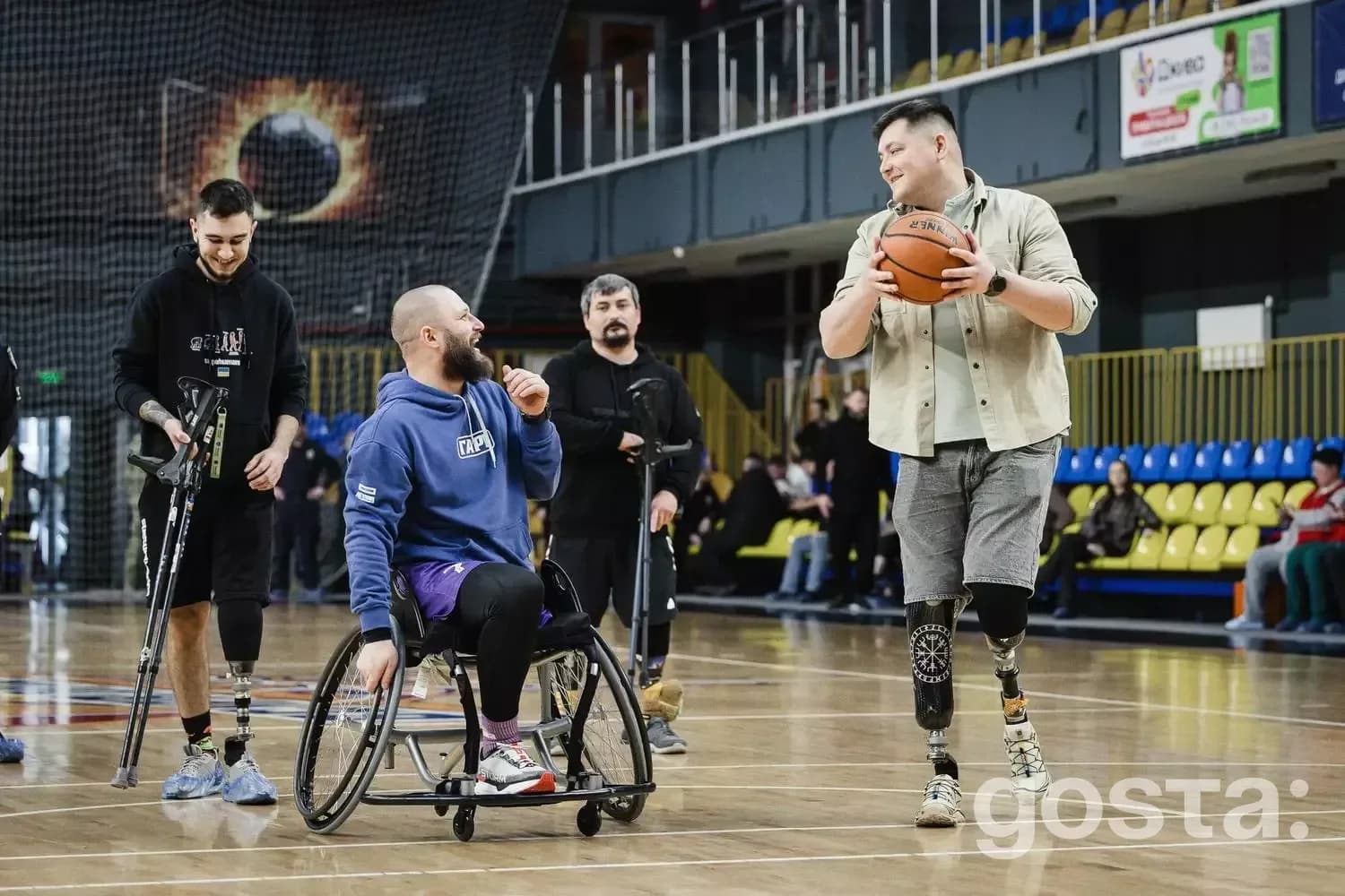 Ветерани спорту: команда "Veterans’ Bask" презентує адаптивний баскетбол для реабілітації захисників України.