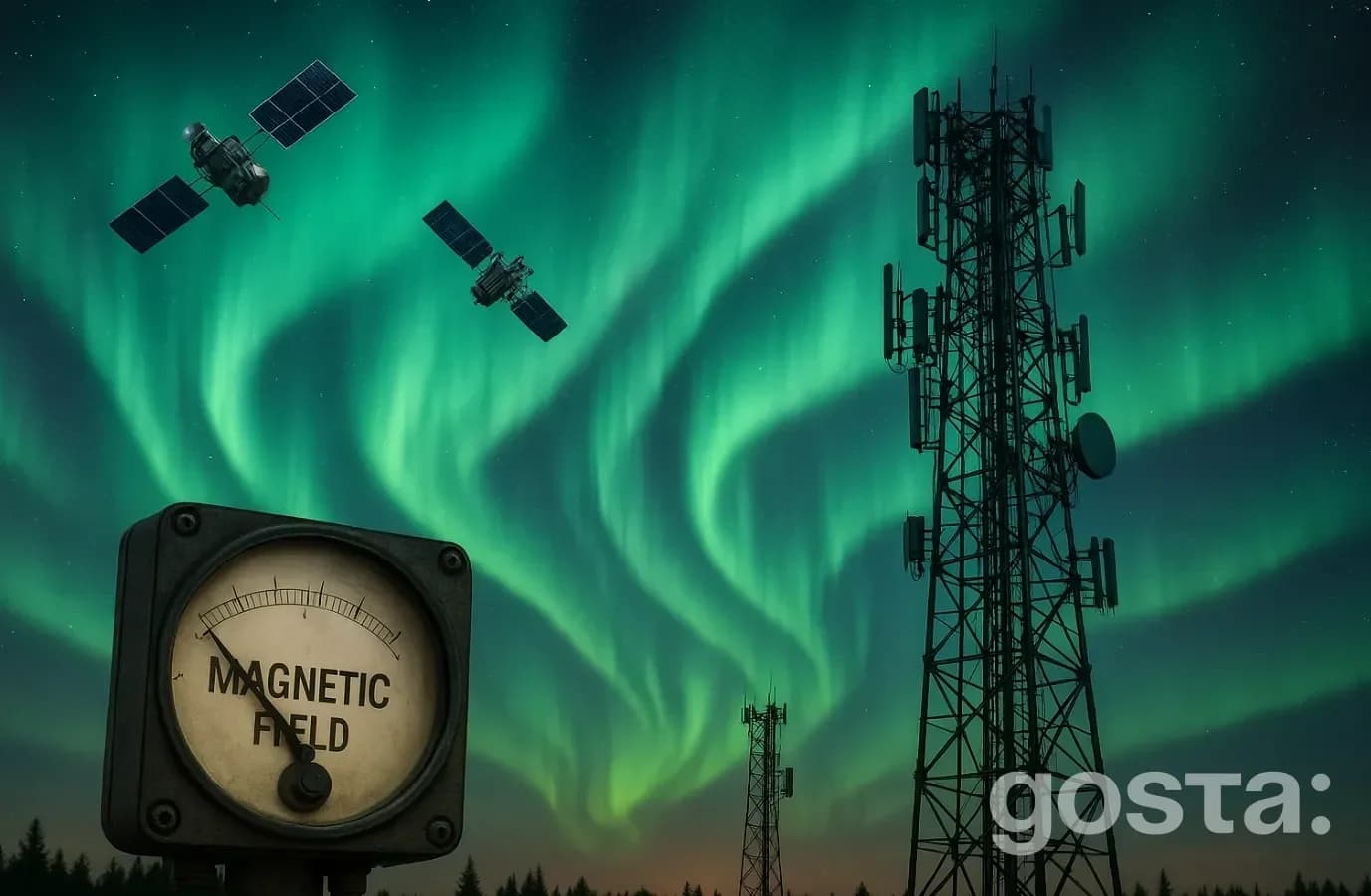 When are the magnetic storms in October 2025