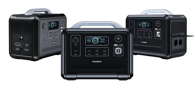 Choetech BS005 у рейтингу зарядних станцій — 1200/2400 Вт і 960 Wh