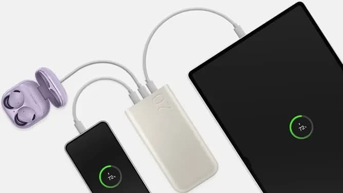 Рейтинг повербанків: Samsung EB-P4520 з трьома USB-C портами та PPS підтримкою
