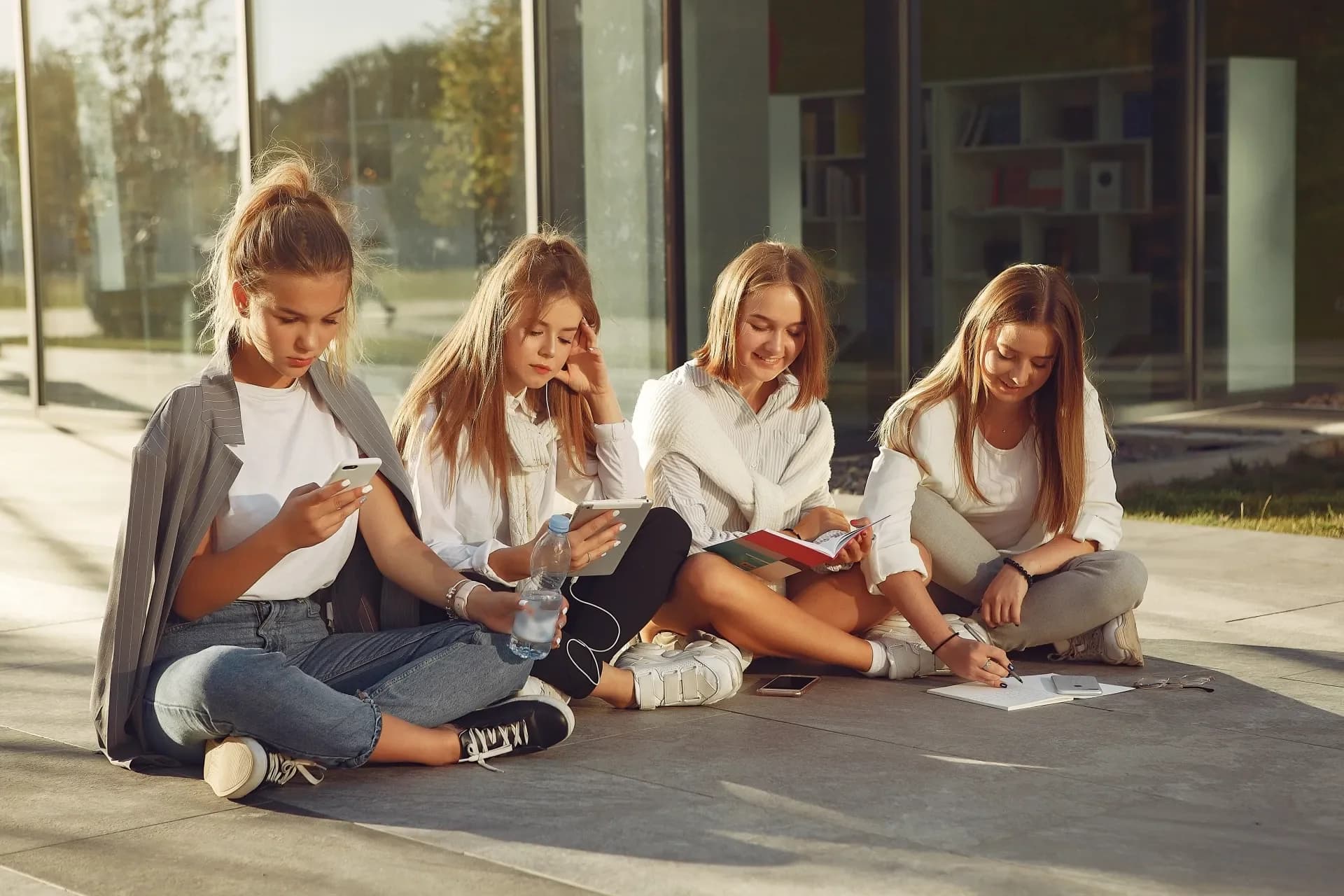 Teenagers on TikTok