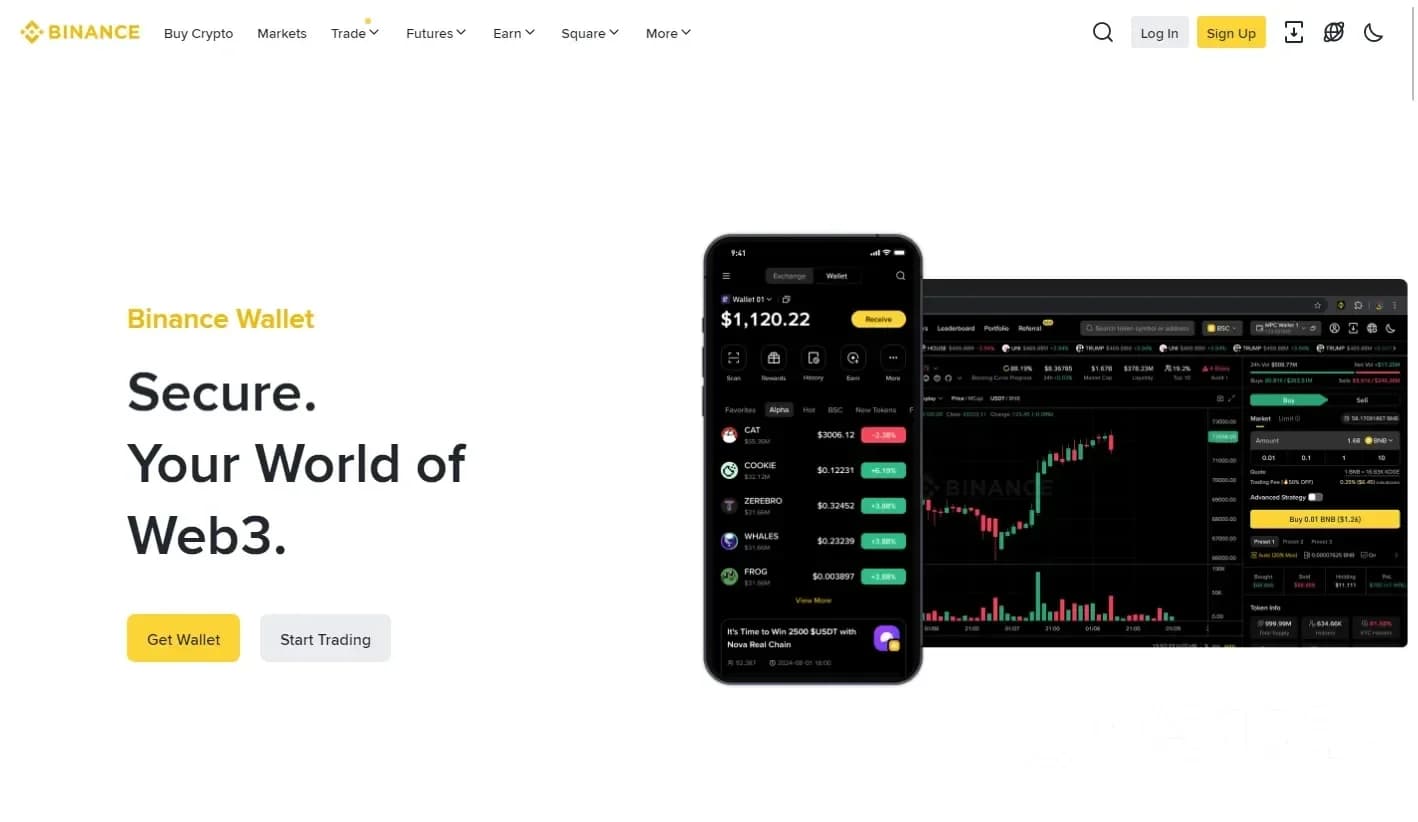 Where to store cryptocurrency Binance Wallet