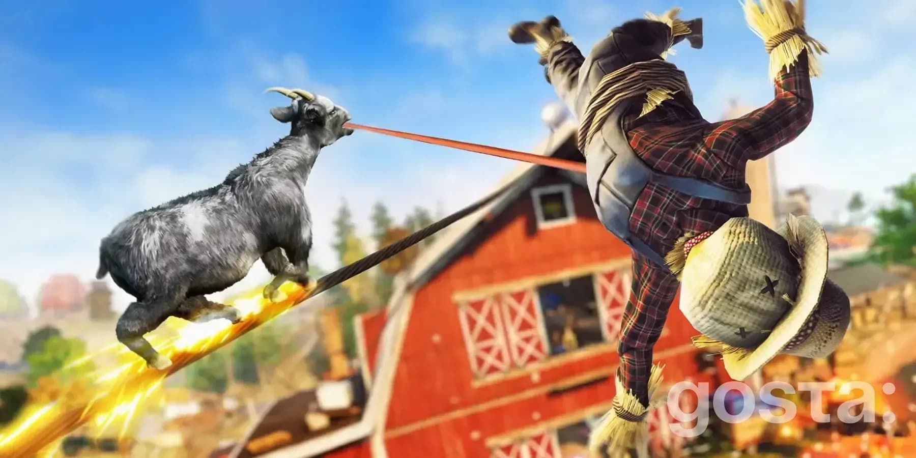 Goat Simulator 3 – божевільний кооперативний симулятор для PlayStation Plus 2025