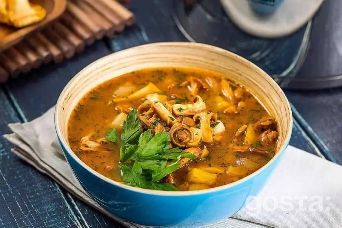 Солянка рецепт з грибами