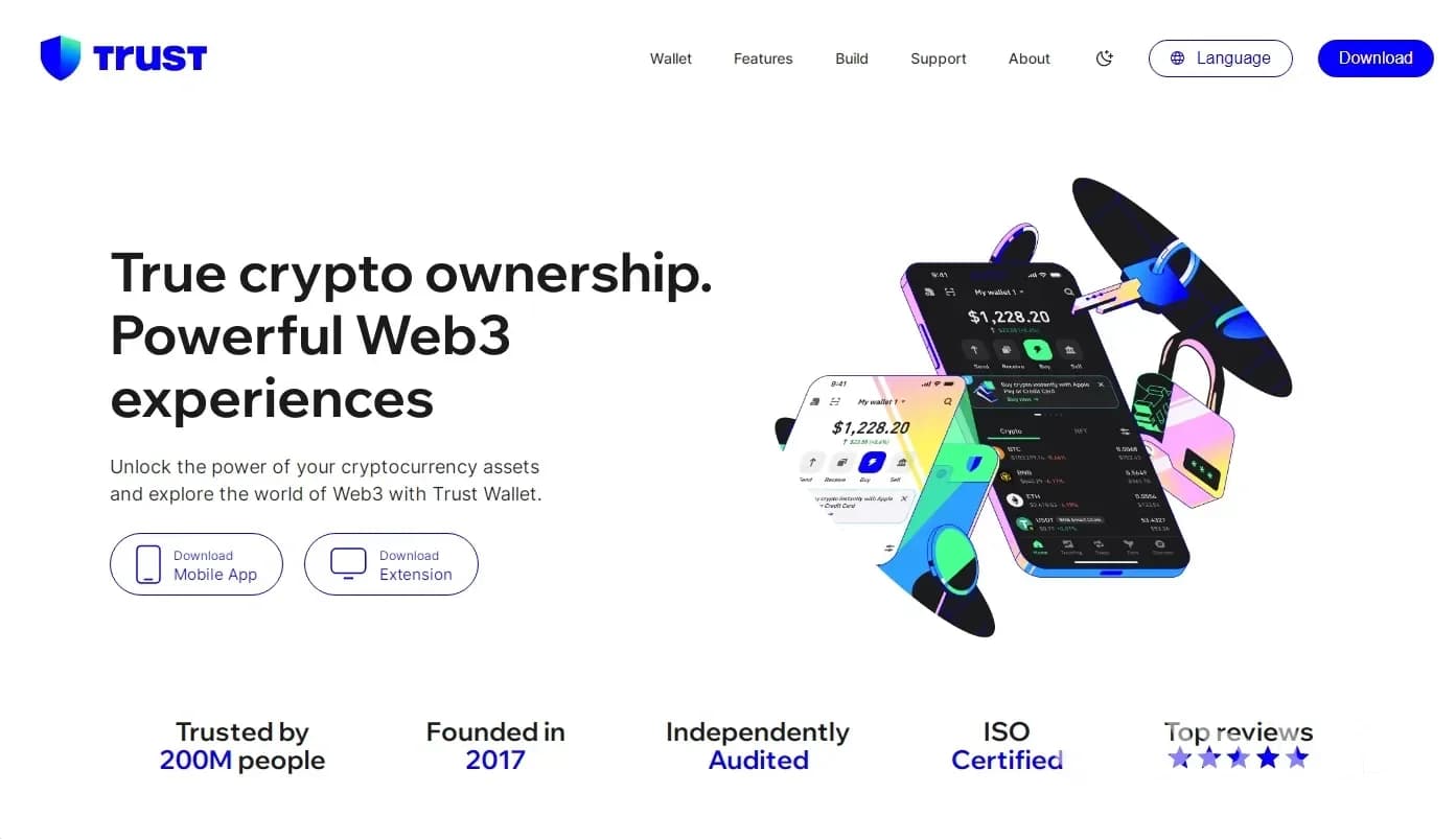 Crypto wallet Trust Wallet