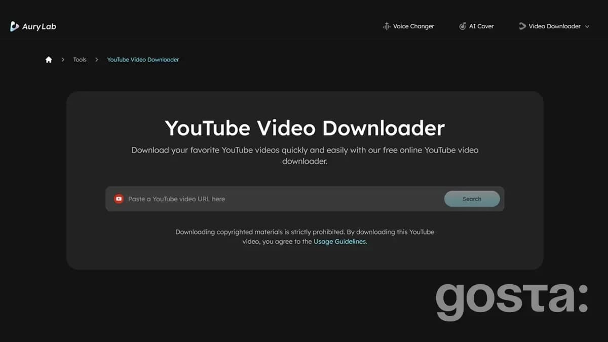 Aurylab YouTube Video Downloader
