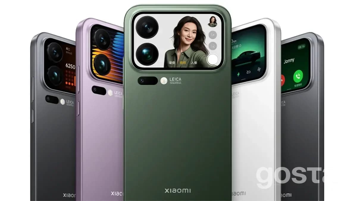 Одна з фішок нових Xiaomi 17 – дисплей поруч із заднім модулем камер