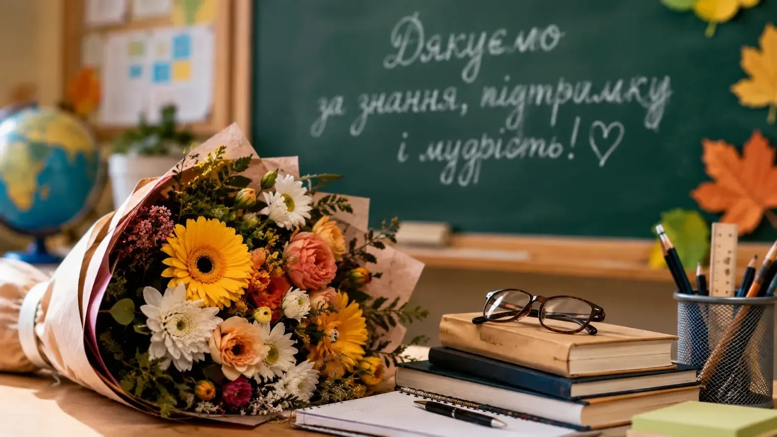 З Днем вчителя: теплі та щирі привітання від учнів, батьків