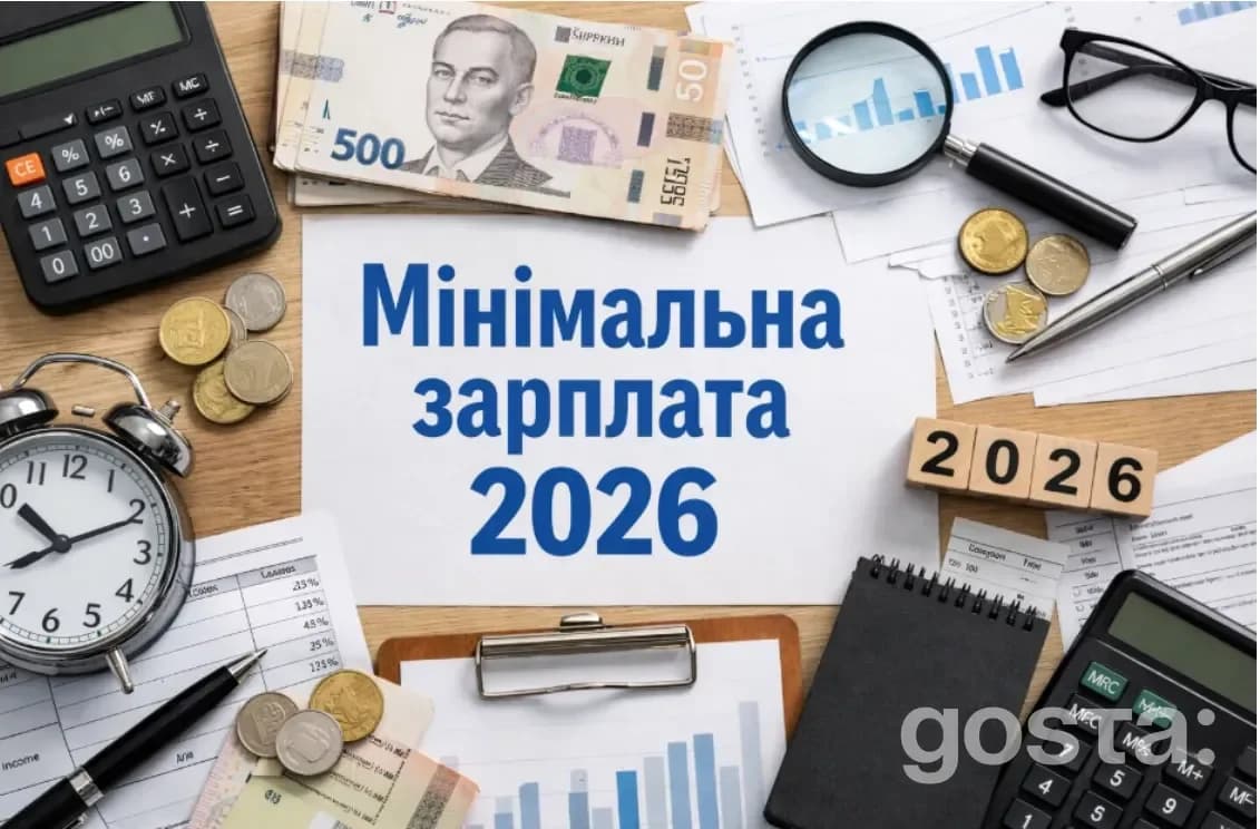 Мінімальна зарплата 2026