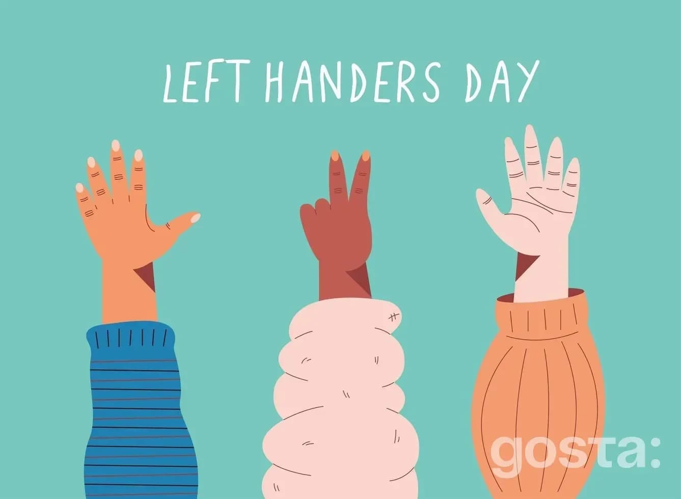 Holidays and Observances in August 2025 Left-Handers Day