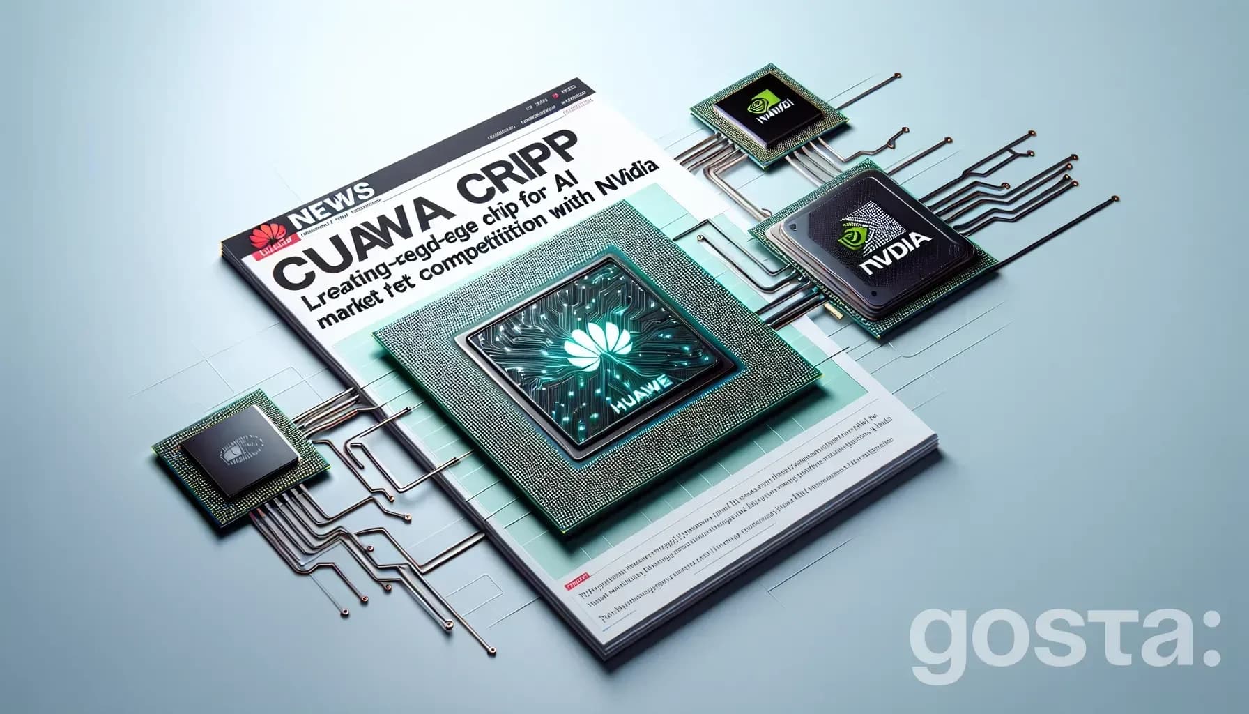 Huawei тестує новий процесор Ascend 910D для заміни Nvidia H100