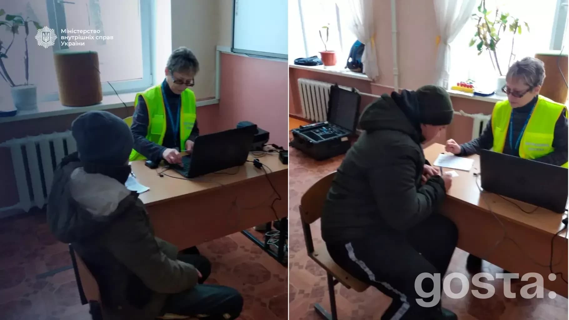 Мобільні групи ДМС України надають адміністративні послуги у прифронтових регіонах за відсутності електропостачання.