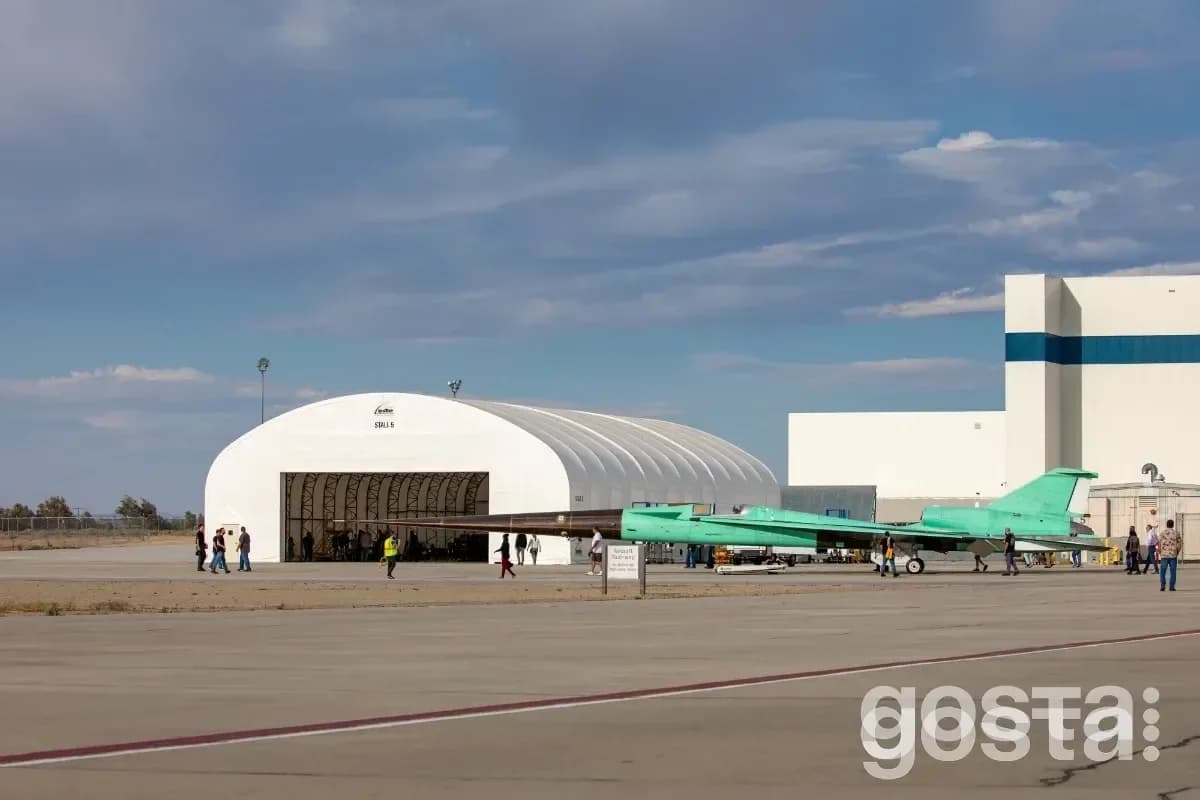 NASA показала свій тихий надзвуковий літак