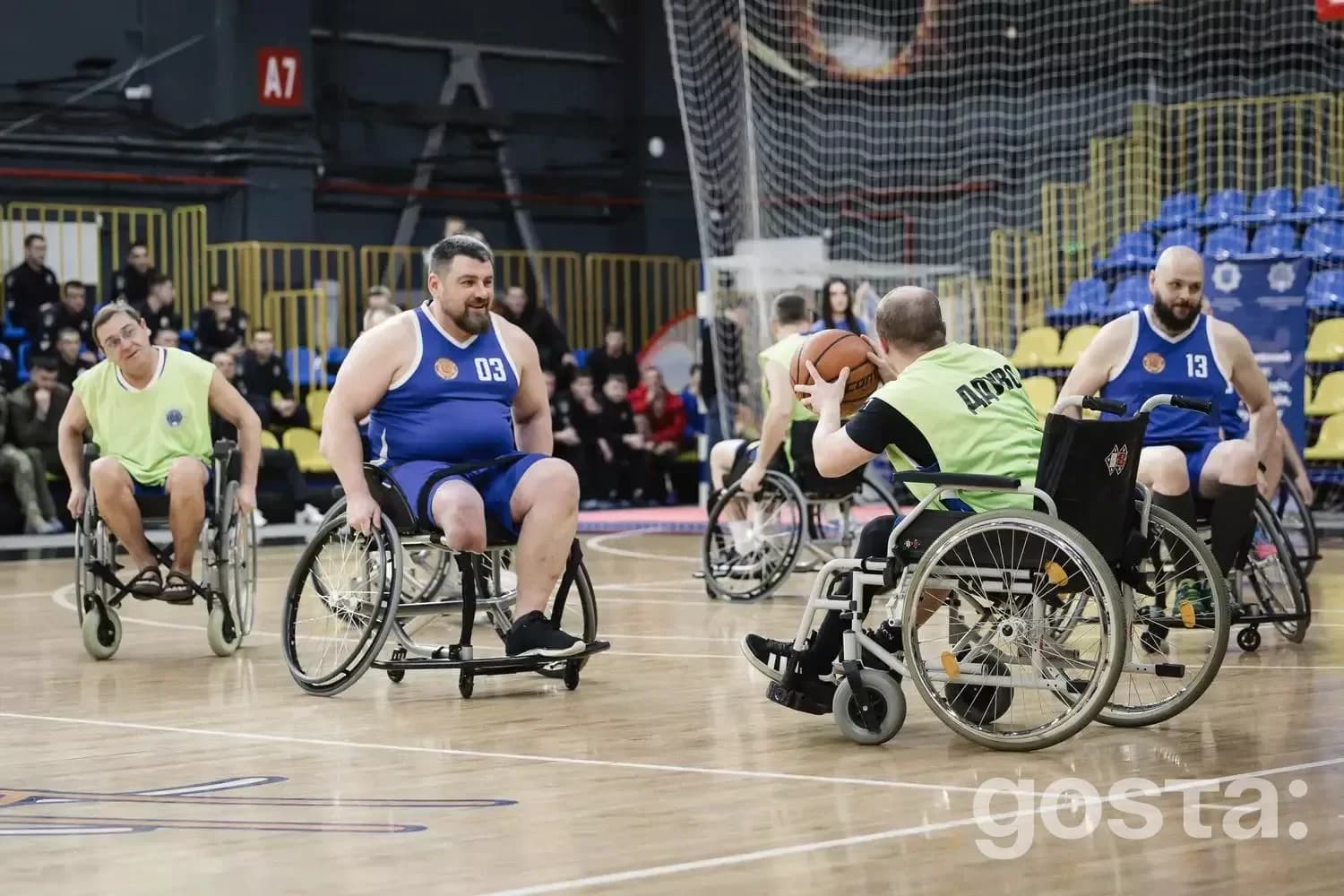Presentation of “Veterans’ Bask”, Ukraine’s first adaptive basketball team for veterans, fostering community and resilie