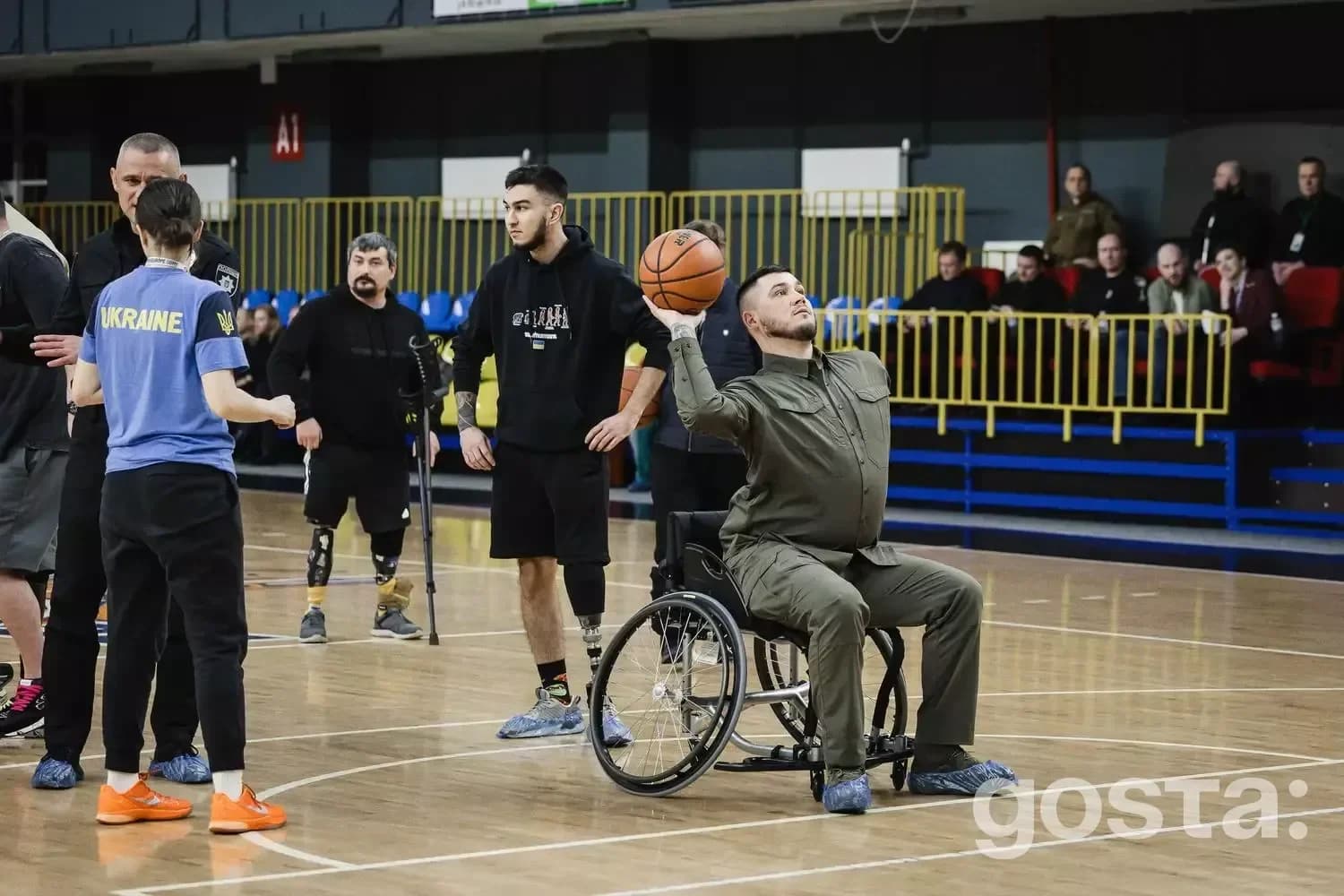 Veterans’ Bask team presentation: adaptive basketball fosters resilience and unity among Ukrainian defenders.