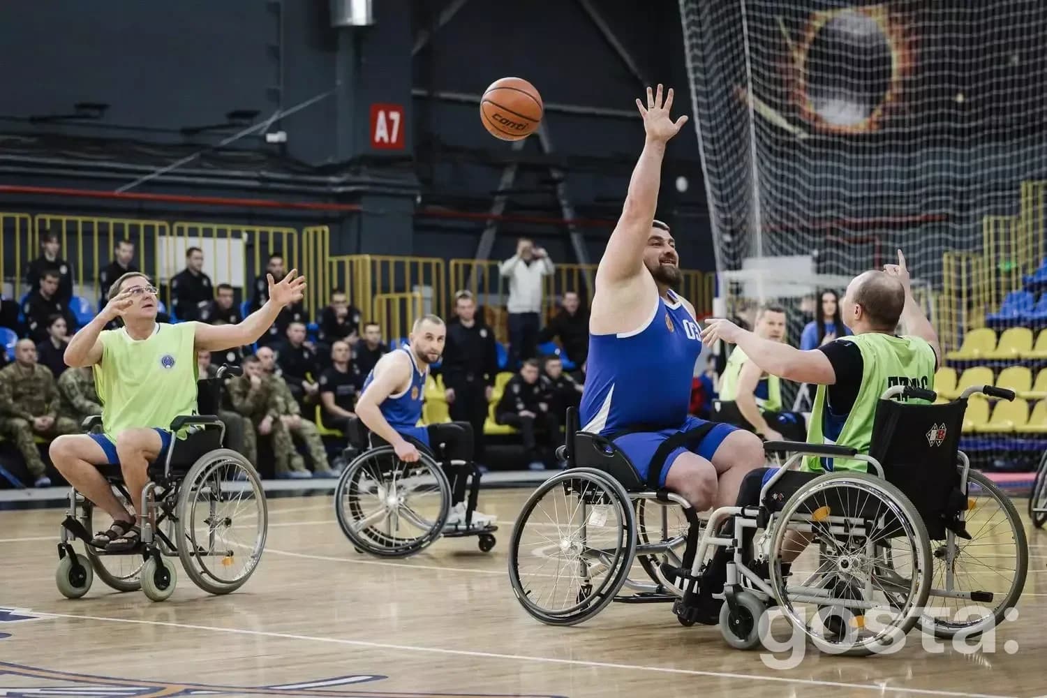 Veterans' Bask team showcases resilience in adaptive basketball, promoting veteran rehabilitation in Ukraine.