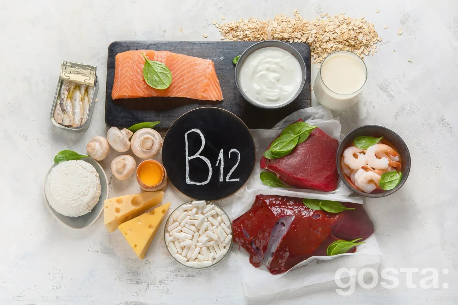 Вітамін B12 в яких продуктах